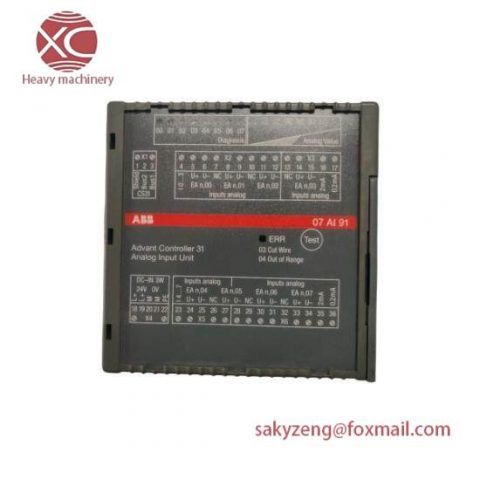 ABB GJR5251600R0202 Analog Input Module