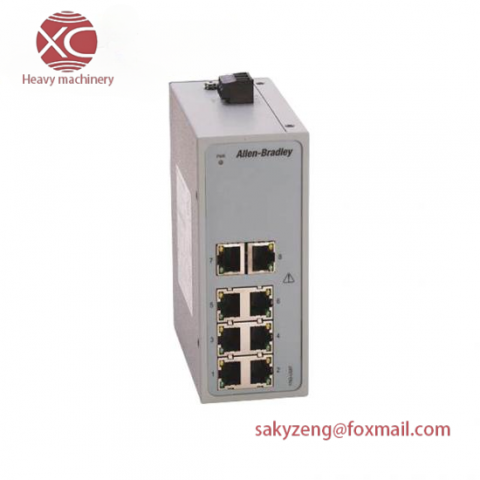 Allen-Bradley 1783-US8T Ethernet Switch, Industrial Networking Solution