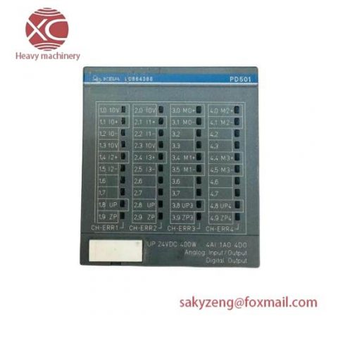 ABB 1SAP260100R3001 PD501-4CH Analog I/O Module, Precision Control for Industrial Automation