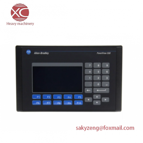 Allen-Bradley 2711-K5A16 PanelView 550 Monochrome/Keypad, Control Panel