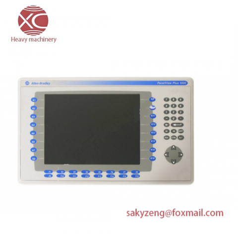 GE Fanuc 2711P-B10C4D2 PanelView Plus 1000 Key/Touch Control Panel