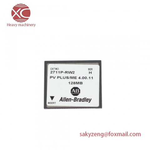 ABB 2711P-RW2 Internal CompactFlash Card - Industrial Grade Memory Solution
