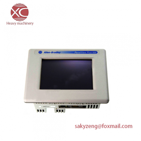 Allen-Bradley PanelView Plus 6 600 - 2711P-T6M5D8, Advanced Human-Machine Interface for Industrial Automation