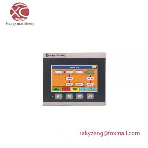 AB Industrial Controls 2711R-T4T Touch Screen TFT Display Module