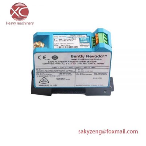 BENTLY NEVADA 3300 Series Proximiter Cable - 20-13-03-01-00-00