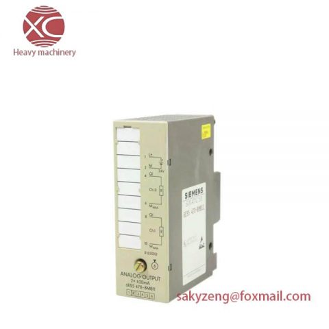 SIEMENS SIMATIC 6ES5470-8MB11 Analog Output Module, Industry Grade Control Solutions