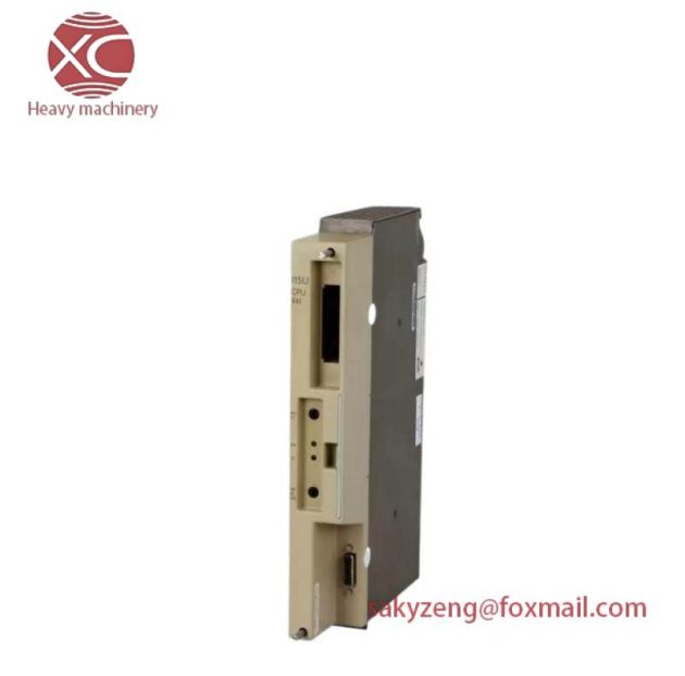 SIEMENS 6ES5941-7UA11 CPU941 Processor Module: Advanced Control Center for Industrial Automation