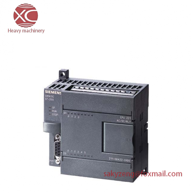 SIEMENS SIMATIC S7-200 CPU 221, 2kWords; DC/DC/DC, Compact Control Module