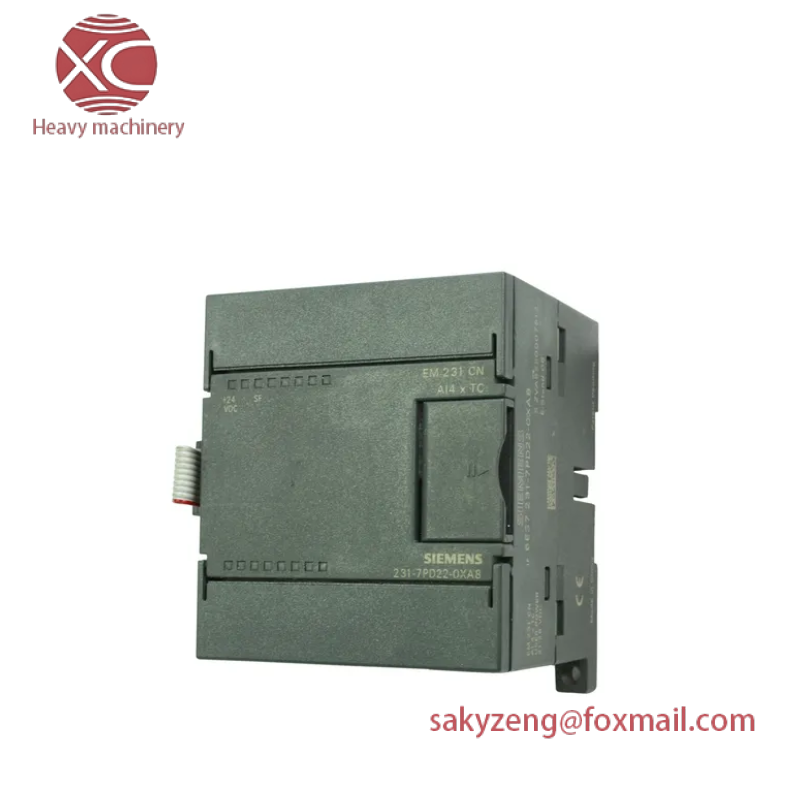 6es7231-7pd22-0xa8_siemens_analog_input_em_231.png SIEMENS EM 231 6ES7231-7PD22-0XA8 Analog Input Module, High Precision Industrial Control