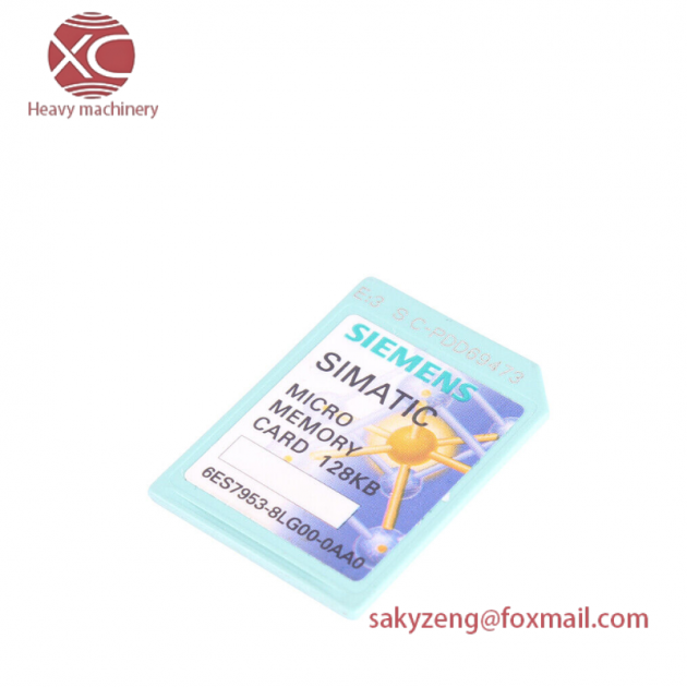 SIEMENS 6ES7953-8LG00-0AA0: High-Performance Micro Memory Card for Industrial Automation