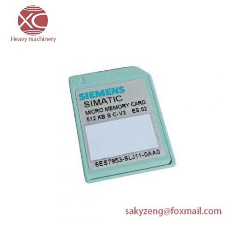 Siemens 6ES7 953-8LJ11-0AA0 Micro Memory Card for Industrial Control