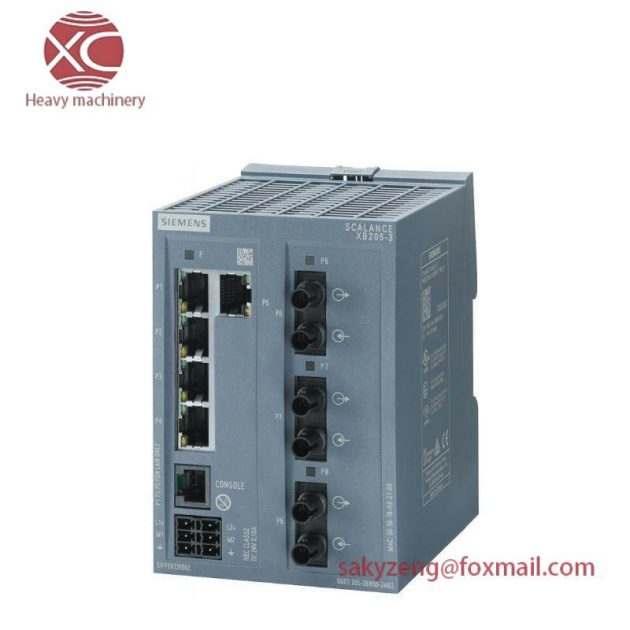 SIEMENS SCALANCE X204-2 Redundant Power Supply Switch, Essential for Seamless Factory Networks