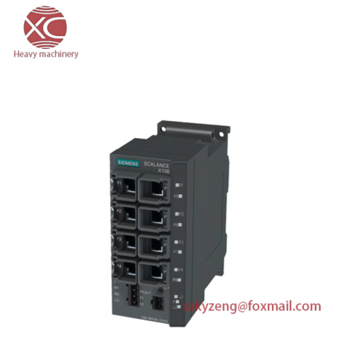 SIEMENS SCALANCE X108, 6GK5108-0BA00-2AA3, Industrial Ethernet Switch