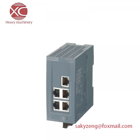 SIEMENS SCALANCE XB005, 6GK5 005-0BA00-1AB2, Industrial Ethernet Switch