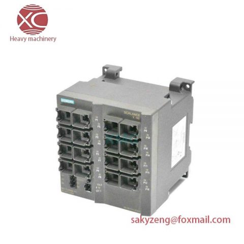 SIEMENS Scalable Industrial Ethernet Unmanaged Switch, 6GK5 116-0BA00-2AA3, Redundant Power Supply