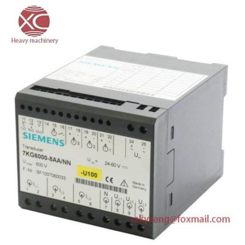 Siemens 7KG6000-8AA Ultrasonic Transmitter - Precise Level Measurement for Industrial Automation
