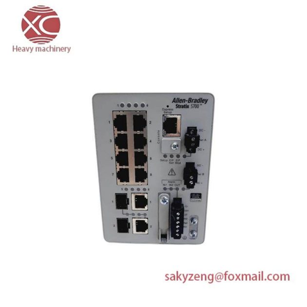 ABB AB 1783-BMS10CGP Fast Ethernet Ports, High Speed Network Module
