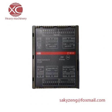 ABB 07DC91 - Advant OCS Module, Industrial Automation, PLC, Control Systems