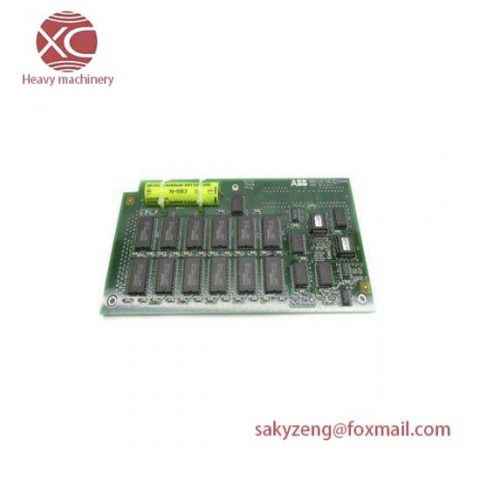 ABB 086318-501: Advanced Static RAM Module for Industrial Control Systems