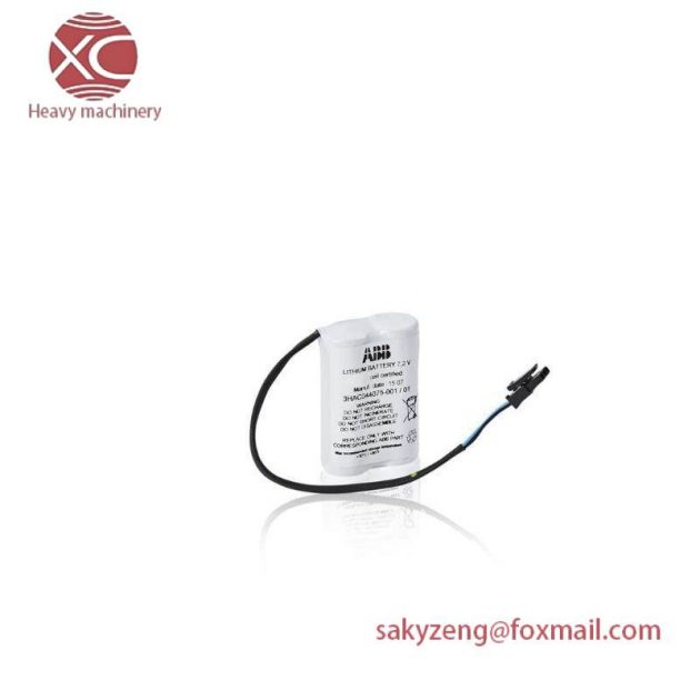 ABB 3HAC044075-001 SMB Battery for ABB Robot CPU: High Capacity, Reliable Power Source