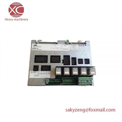 ABB ACRB-033HNE08250-1 Safety Cabinet Relay Board