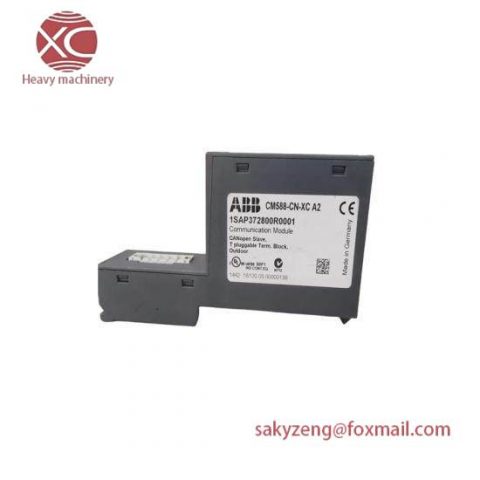 ABB CM588-CN 1SAP372800R0001 Communication Module: Advanced Control Solutions for Industrial Automation