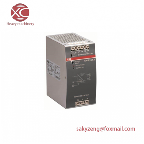 ABB CP-E 24/5A Power Supply: High Efficiency, Reliable Energy Solution