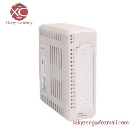 ABB DI814 3BUR001454R1 Digital Input Module; Manufacturer: ABB
