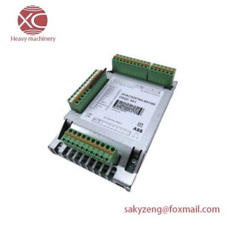 ABB DSQC651 - Industrial Control Module for Advanced Automation Solutions
