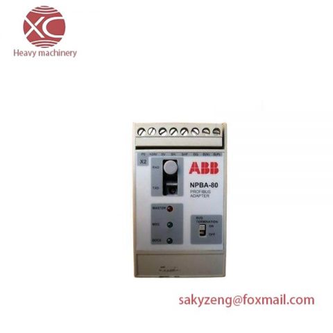 ABB NPBA-80 Profibus Adapter Module for Industrial Automation