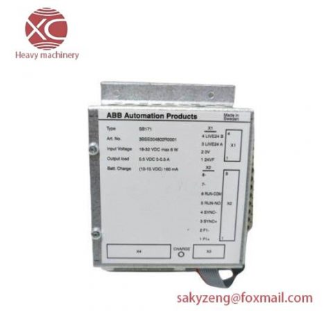 ABB SB171 - 3BSE004802R0001 Power Supply, Designed for Precision Control