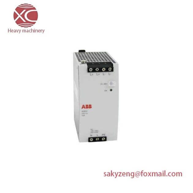 ABB SD833 | 800xA Series | Power Supply, High-efficiency industrial power management solution