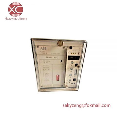ABB SPAU130C-AA Voltage Relay - Precision Engineering for Reliable Power Management
