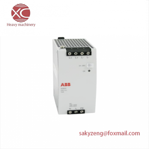 ABB SS832 3BSC610066R1: Precision Power Supply for Industrial Automation