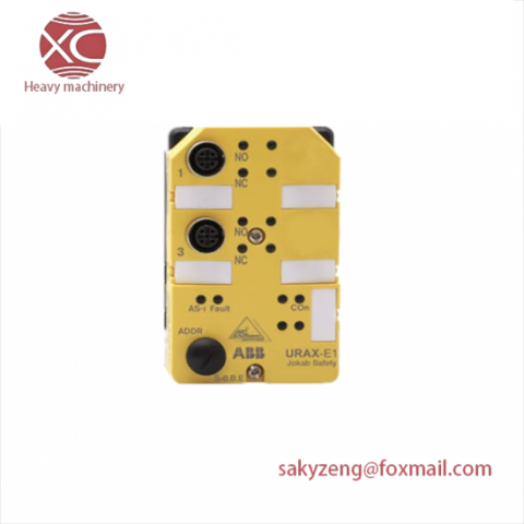 ABB URAX-E1/2TLA020072R0600: Safe Input Slave for Reliable Control Systems