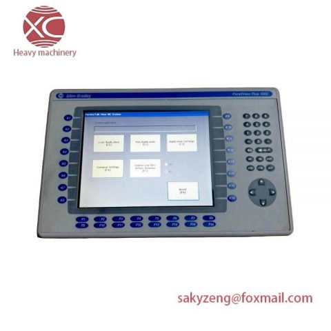 Allen Bradley 2711P-RDB10C/B: High-Performance Display Module for Industrial Automation