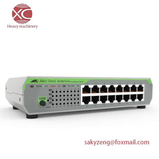 Allied Telesis AT-MMC200LX/SC Fast Ethernet to Fiber Single Mode Mini Media and Rate Converter