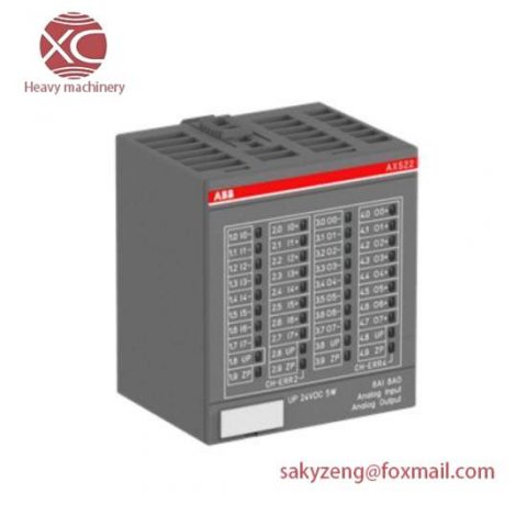 ABB AX522 1SAP250000R0001 Analog I/O Module - Precision Control in Industrial Automation