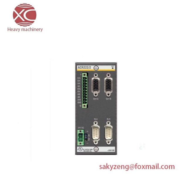 Bachmann ACR222/2 Axis Controller Module, High-Performance Industrial Control