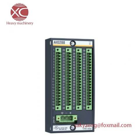 Bachmann AIO288/1 - Analog Input/Output Module, Precision Control Solutions for Industrial Automation