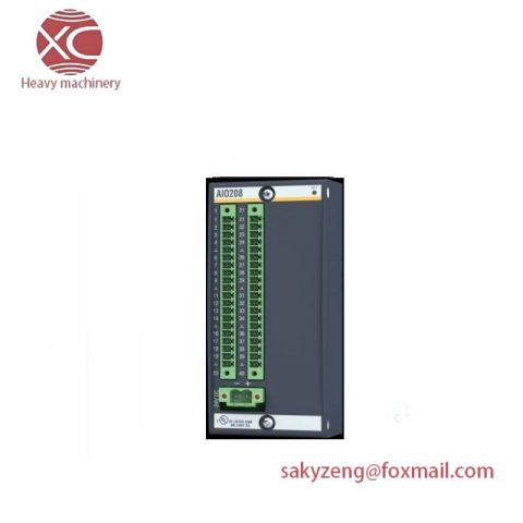 BACHMANN AO208/I: High-Precision Analog Output Module for Industrial Control Systems
