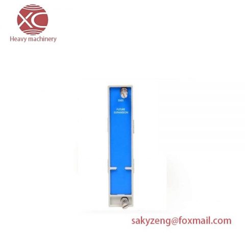 Bently Nevada 128275-01E Future Expansion Faceplate for Advanced Automation Solutions