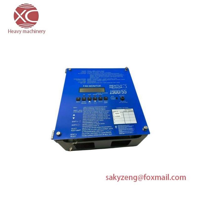 Bently Nevada 1900/55 FAN MONITOR: Advanced Control Module for Industrial Applications