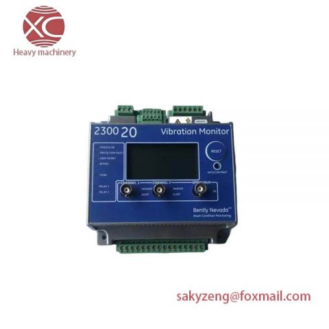 Bently Nevada 2300/20-00 Vibration Monitor, Precision Monitoring for Industrial Control