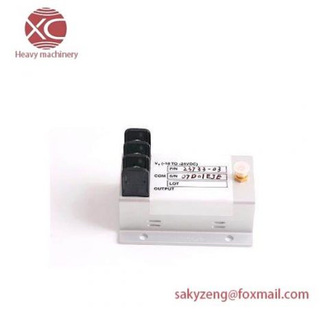 Bently Nevada 23733-03: Precision Control Module for Industrial Automation