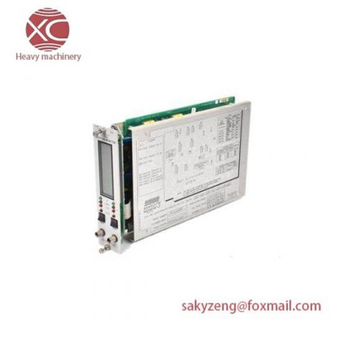 Bently Nevada 3300/26 Dual Accelerometer RMS Monitor: Precision Monitoring for Industrial Control Systems