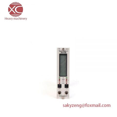 Bently Nevada 3300/55: High-Performance Dual Velocity Monitor for Industrial Automation