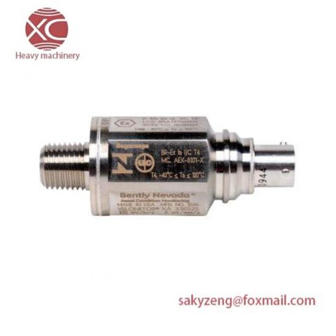 Bently Nevada 330525-02: Velocity Monitoring Sensor for Industrial Automation