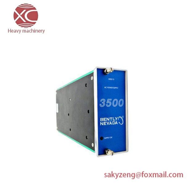 Bently Nevada 3500/15 127610-01 AC Power Supply Module - High-Power, Reliable Control for Industrial Automation