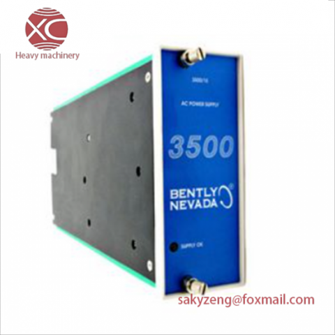 Bently Nevada 3500/15 AC Power Supply Module 106M1079-01